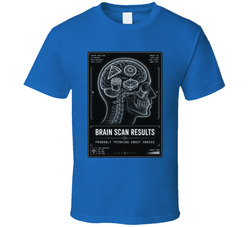 Probably Thinking About Snacks Funny T Shirt Probably Thinking About Snacks Funny T Shirt
