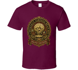 Officially Certified Brain Rot Online Too Long Funny T Shirt Officially Certified Brain Rot Online Too Long Funny T Shirt