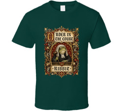 Frog In A Wig Court Funny T Shirt Frog In A Wig Court Funny T Shirt