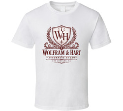 Wolfram And Hart Attorneys At Law Nostalgic Tv Vintage Look T Shirt Wolfram And Hart Attorneys At Law Nostalgic Tv Vintage Look T Shirt