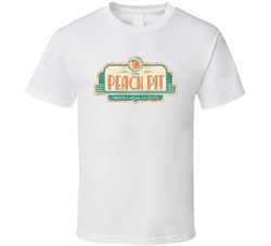 The Peach Pit Nostalgic Tv Vintage Look T Shirt The Peach Pit Nostalgic Tv Vintage Look T Shirt