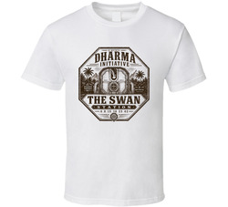 Dharma Initiative The Swan Station Nostalgic Tv Vintage Look T Shirt Dharma Initiative The Swan Station Nostalgic Tv Vintage Look T Shirt