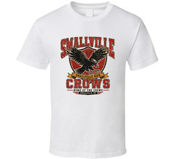 Smallville Crows Smallville High Home Of The Crows Nostalgic Tv Vintage Look T Shirt Smallville Crows Smallville High Home Of The Crows Nostalgic Tv Vintage Look T Shirt