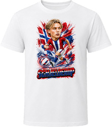 Andreas Schjelderup Norway Soccer Caricature 2026 World Cup T Shirt Andreas Schjelderup Norway Soccer Caricature 2026 World Cup T Shirt