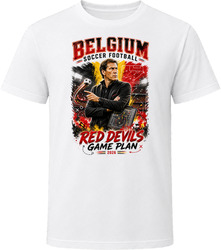 Belgium Soccer Football Coach Red Devils Game Plan T Shirt Belgium Soccer Football Coach Red Devils Game Plan T Shirt