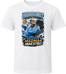 Uruguay Soccer Football Coach Celeste Madman Maestro T Shirt Uruguay Soccer Football Coach Celeste Madman Maestro T Shirt