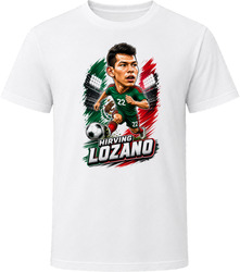 Hirving Lozano, Mexico Caricature Soccer 2026 T Shirt