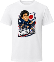 Wataru Endo, Japan Caricature Soccer 2026 T Shirt
