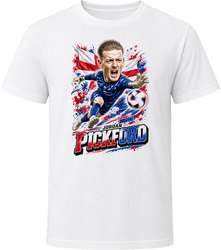 Jordan Pickford England Soccer Caricature 2026 World Cup T Shirt Jordan Pickford England Soccer Caricature 2026 World Cup T Shirt