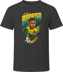Rodrygo Brazil Fan T Shirt Rodrygo Brazil Fan T Shirt