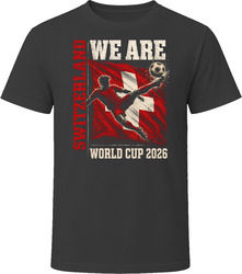 We Are Switzerland 2026 Soccer T Shirt We Are Switzerland 2026 Soccer T Shirt