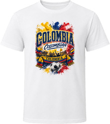 Colombia Colombian Soccer Football National Supporters T Shirt Colombia Colombian Soccer Football National Supporters T Shirt