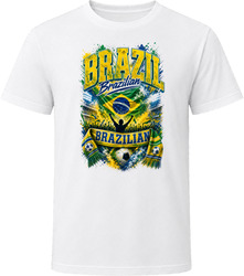 Brazil Brazilian Soccer Football National Supporters T Shirt