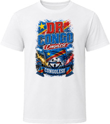 Dr Congo Congolese Soccer Football National Supporters T Shirt