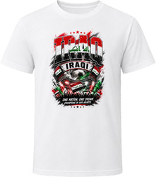 Iraq Iraqi Soccer Football National Supporters T Shirt