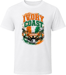 Ivory Coast Ivorian Soccer Football National Supporters T Shirt