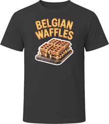 Belgian Waffles Comfort Favourite Food T Shirt Belgian Waffles Comfort Favourite Food T Shirt
