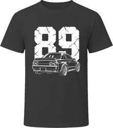 89 R32 Collector Vintage Car Drawing Portrait T-Shirt
