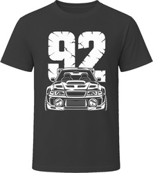 92 Evolution Collector Vintage Car Drawing Portrait T-Shirt