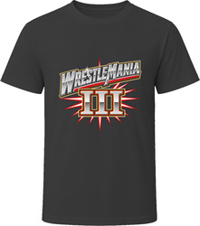 WrestleMania III 1987 Retro Vintage Event T-Shirt
