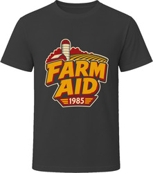 Farm Aid 1985 Retro Vintage Event T-Shirt Farm Aid 1985 Retro Vintage Event T-Shirt