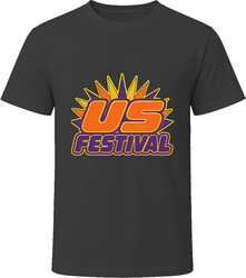 US Festival 1983 Retro Vintage Event T-Shirt US Festival 1983 Retro Vintage Event T-Shirt