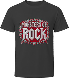 Monsters of Rock 1988 Retro Vintage Event T-Shirt Monsters of Rock 1988 Retro Vintage Event T-Shirt