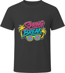 MTV Spring Break 1991 Retro Vintage Event T-Shirt MTV Spring Break 1991 Retro Vintage Event T-Shirt
