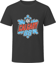 Calgary Winter Games 1988 Retro Vintage Event T-Shirt Calgary Winter Games 1988 Retro Vintage Event T-Shirt