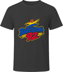 Barcelona Summer Games 1992 Retro Vintage Event T-Shirt Barcelona Summer Games 1992 Retro Vintage Event T-Shirt