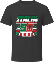 Italia 90 1990 Retro Vintage Event T-Shirt Italia 90 1990 Retro Vintage Event T-Shirt