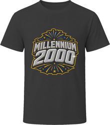 Millennium New Year 2000 Retro Vintage Event T-Shirt Millennium New Year 2000 Retro Vintage Event T-Shirt