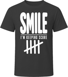 Smile I'm Keeping Score T-Shirt