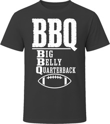 BBQ Big Belly Quarterback T-Shirt