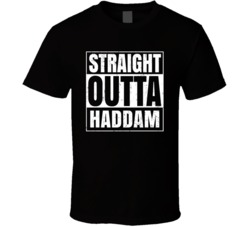 Straight Outta Haddam Kansas City Compton Parody T Shirt