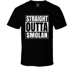 Straight Outta Smolan Kansas City Compton Parody T Shirt