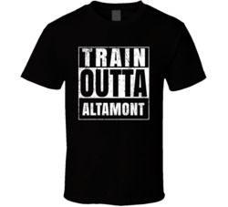 Train Outta Altamont Kansas City Straight Outta Parody Crossfit Boxing