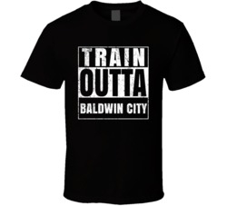 Train Outta Baldwin City Kansas City Straight Outta Parody Crossfit Bo
