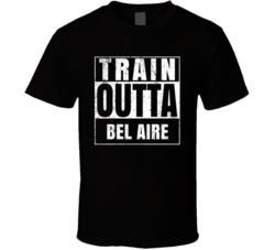Train Outta Bel Aire Kansas City Straight Outta Parody Crossfit Boxing