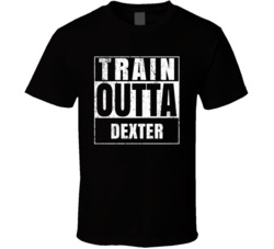 Train Outta Dexter Kansas City Straight Outta Parody Crossfit Boxing M