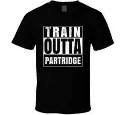 Train Outta Partridge Kansas City Straight Outta Parody Crossfit Boxin