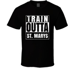 Train Outta St Marys Kansas City Straight Outta Parody Crossfit Boxing