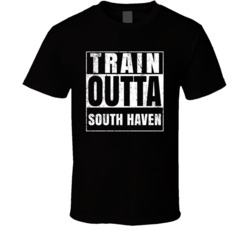 Train Outta South Haven Kansas City Straight Outta Parody Crossfit Box