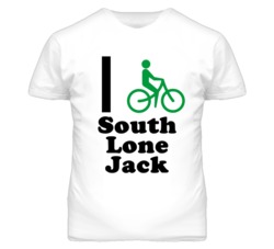 South Lone Jack Missouri I Bike Green T Shirt