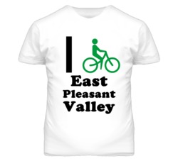 East Pleasant Valley Missouri I Bike Green T Shirt