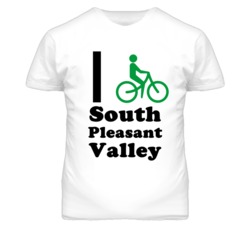 South Pleasant Valley Missouri I Bike Green T Shirt