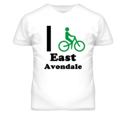 East Avondale Missouri I Bike Green T Shirt