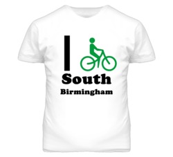 South Birmingham Missouri I Bike Green T Shirt