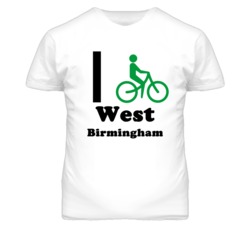 West Birmingham Missouri I Bike Green T Shirt
