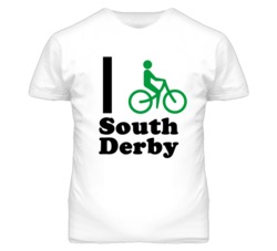 South Derby Kansas I Bike Green T Shirt